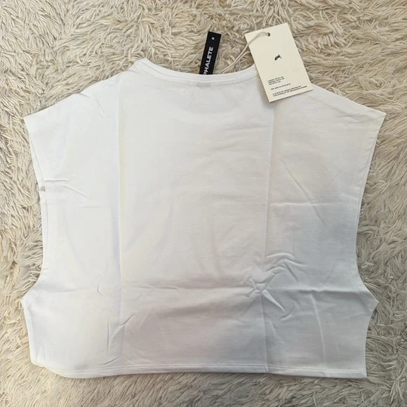 NWT Alphalete Women's White Top - Picture 2 of 3